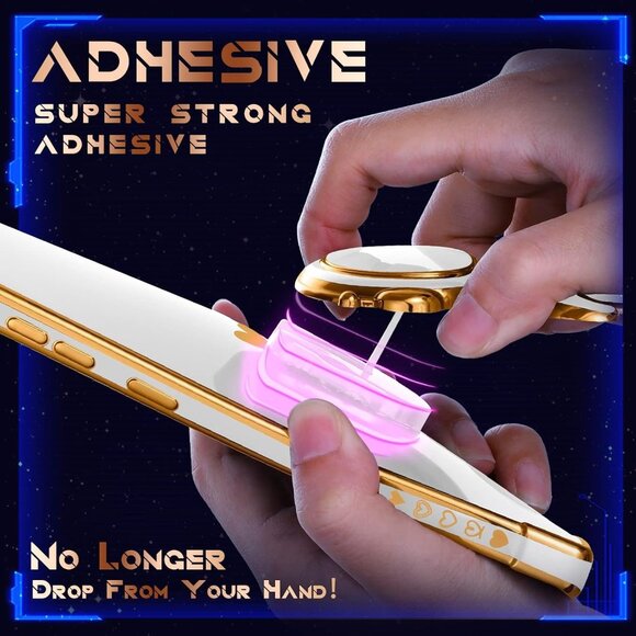 Astronaut Case for iPhone 12 Pro Max Cute Design Hidden Stand Lens Cover space - Picture 4 of 5